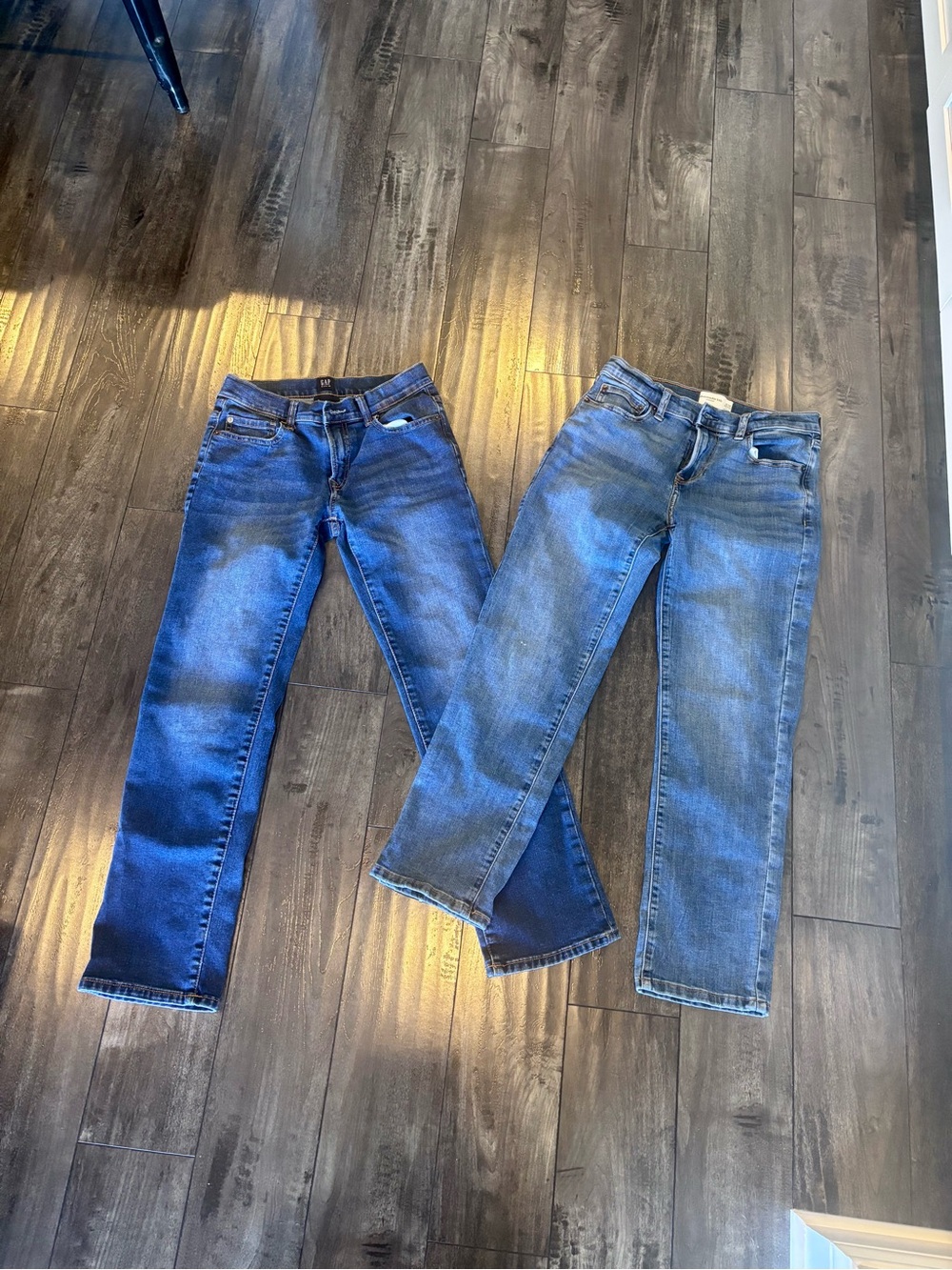 Gap & Abercrombie Boys Straight Leg Jeans